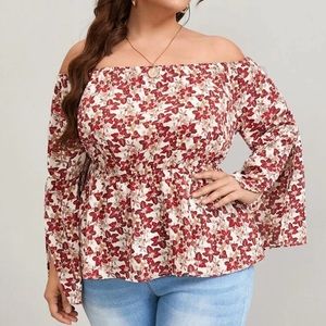 off the shoulder 🌿2 Tops for $7